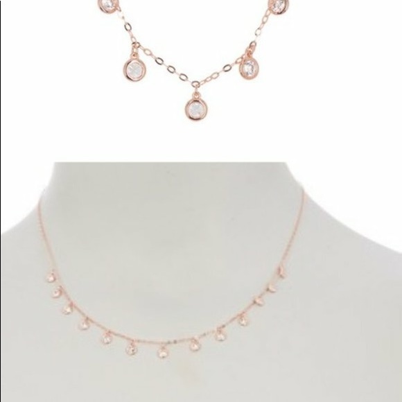 Nadri Cubic Zirconia Necklace - Picture 2 of 4